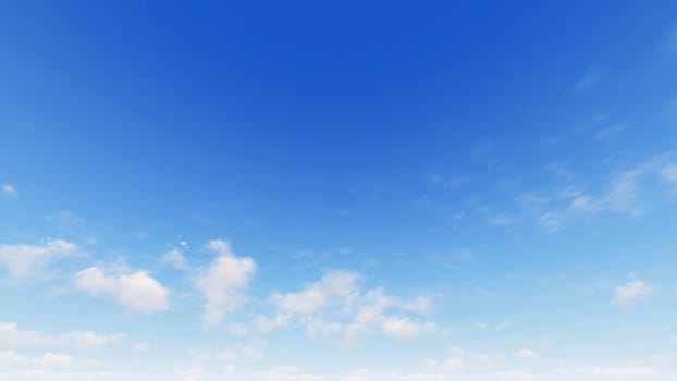 Cloudy blue sky abstract background, blue sky background with tiny clouds, 3d illustration