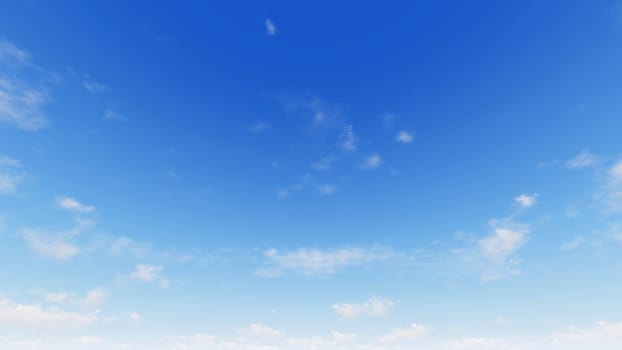 Cloudy blue sky abstract background, blue sky background with tiny clouds, 3d illustration