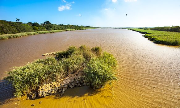 Lagoon of St Lucia South Africa