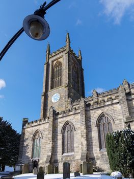 EAST GRINSTEAD, WEST SUSSEX/UK - FEBRUARY 27 : St Swithun's Church in East Grinstead on February 27, 2018