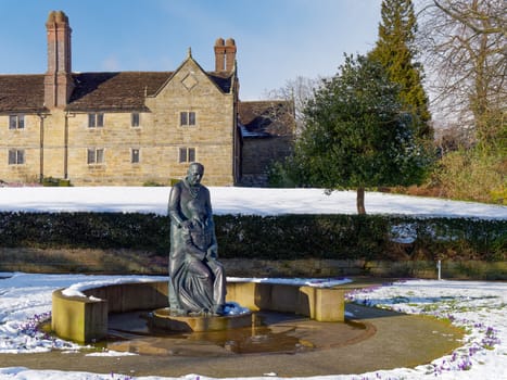 EAST GRINSTEAD, WEST SUSSEX/UK - FEBRUARY 27 : McIndoe Memorial in East Grinstead on February 27, 2018