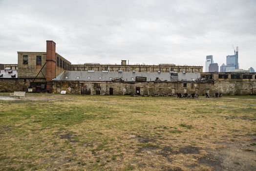 Historic Eastern State Penitentiary in Philadelphia, Pennsylvania
