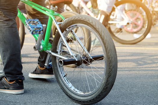 BMX bike background