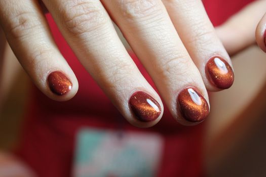 Here is presented one of the best manicure designs this year's Nail