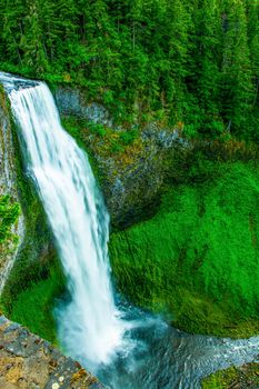 Oregon's second highest waterfall on Oregon SR 58