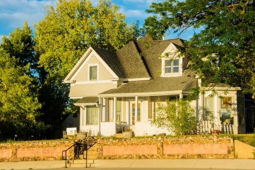 Belle Fourche, South Dakota showing classic turn-of-the-century styling