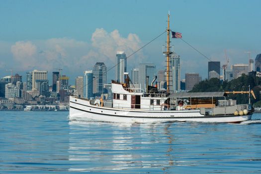 Restored fishing vessel a yacht - Seattle, WA
