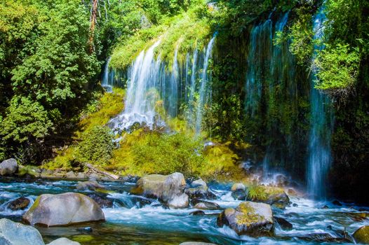 Mossbrae Falls, Dunsmuir, California.