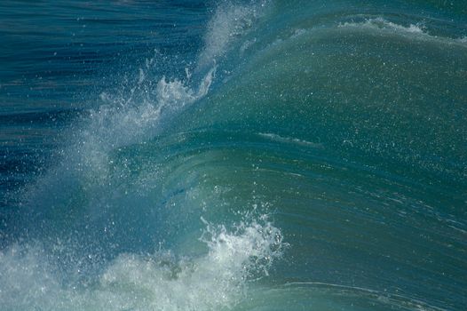 Surfing action, Pacific Beach, CA