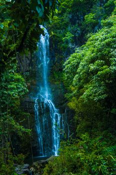 Ther Road to Hana, Maui, Hi, is replete with dozens of picturesque waterfalls