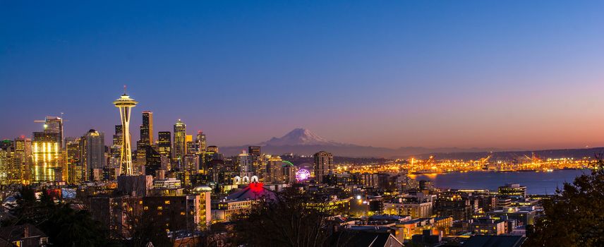 This view has been used by newscasters, probably since there has been television, as a background for stories about the city.  It's a tourist favorite, as well