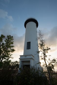 Sunset shot at Punta Higuera lighthouse.