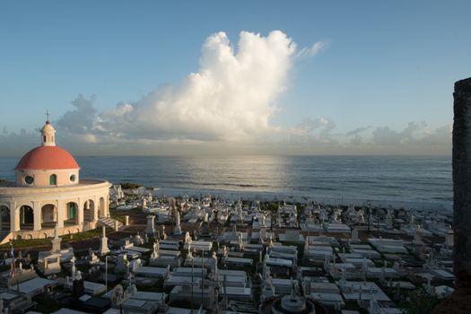 Sunrise view of San Juan Cemetery