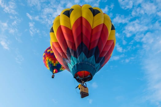 Every Fall, dozens of hot air balloons gather in Eastern Washington for three days of ballooning and harvest festival