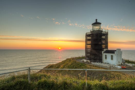 North Head Lighthouse on Washington's Pacific Coast.