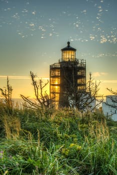 North Head Lighthouse on Washington's Pacific Coast.