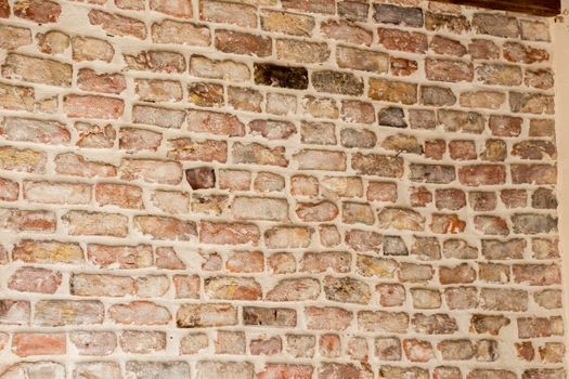 Old grunge brick wall as a background