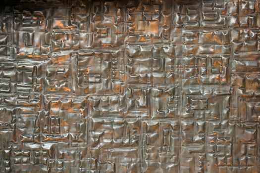 Metal surface as a background texture pattern