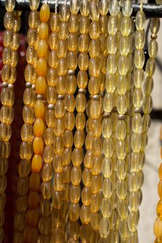 Set of praying beads of various colors