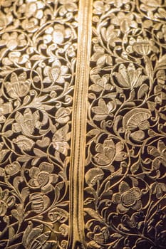 Floral art pattern example of the Ottoman time