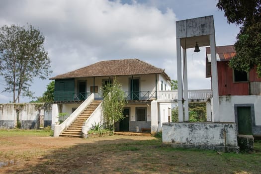 Old farmhouse on Principe island, Sao Tome and Principe, Africa