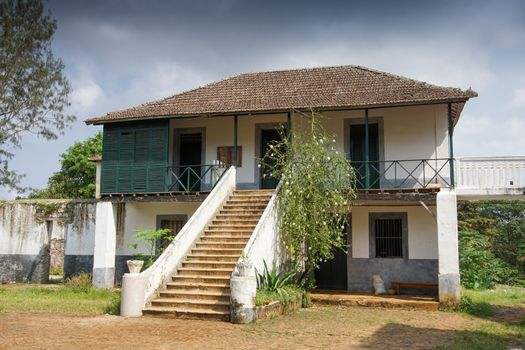 Old farmhouse on Principe island, Sao Tome and Principe, Africa