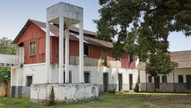 Old farmhouse on Principe island, Sao Tome and Principe, Africa