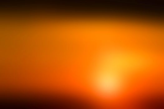 Abstract orange yellow sunset soft blurred background. Canvas for any project