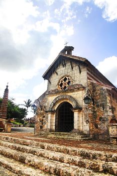 Church San Estanislao in Dominicana Punta Cana