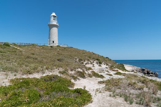 Bathurst Lighthouse on Rottnest Island, Western Australia