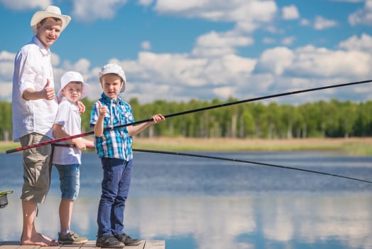 Conceptual photo - fishing is your favorite hobby for real men