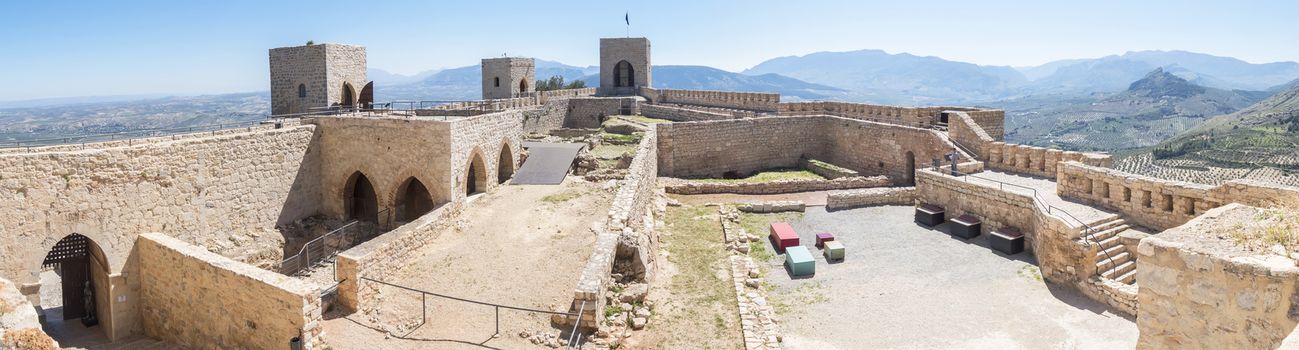 Santa Catalina castle interior, Jaen, Spain