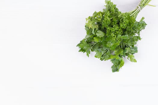 mixed bunch of fresh parsley and dill