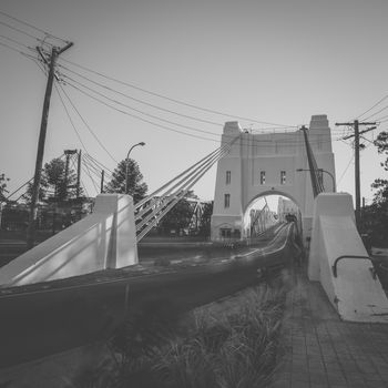 Walter Taylor Bridge also known as Indooroopilly Bridge in Brisbane, Queensland.