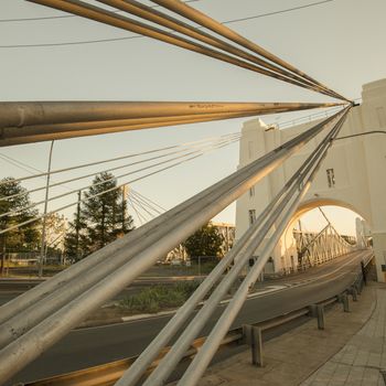 Walter Taylor Bridge also known as Indooroopilly Bridge in Brisbane, Queensland.