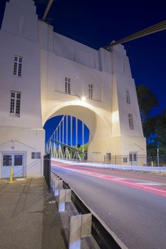 Walter Taylor Bridge also known as Indooroopilly Bridge in Brisbane, Queensland.