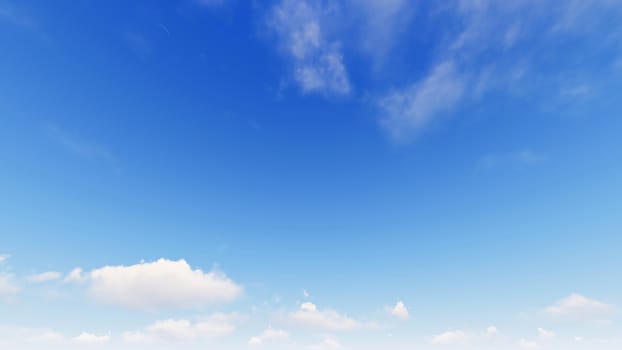 Cloudy blue sky abstract background, blue sky background with tiny clouds, 3d illustration