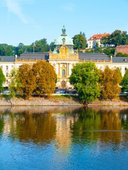 Straka Academy, the seat of Government of Czech Republic, Prague.