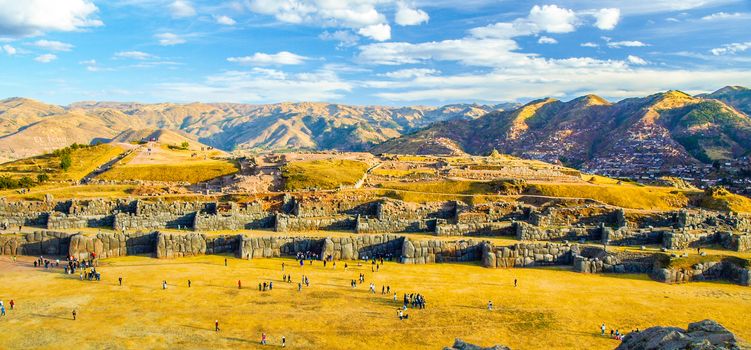 Fort Sacsayhuaman in Cusco, Peru