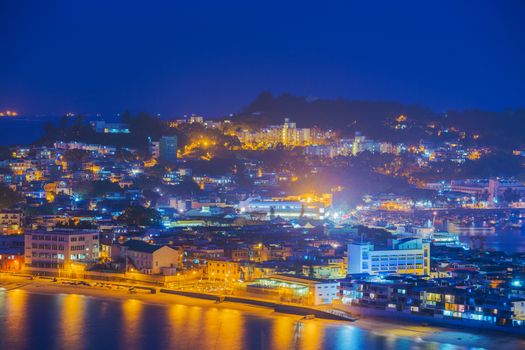 Cheung Chau island at sunset moment, hong kong landmark