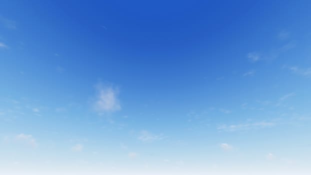 Cloudy blue sky abstract background, blue sky background with tiny clouds, 3d illustration