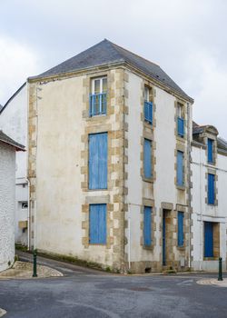 House in Batz-sur-Mer in Brittany, France