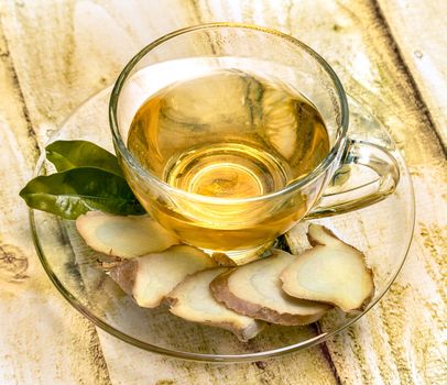 Ginger Tea Cup Showing Drink Drinks And Organic