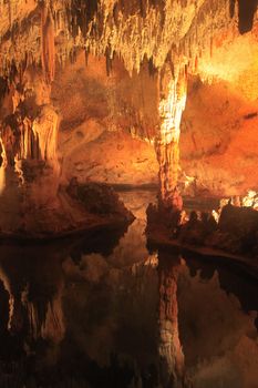 Cueva de las Maravillas. Cave of Wonders - one of the main natural attractions of the Dominican Republic, preserved in its original form