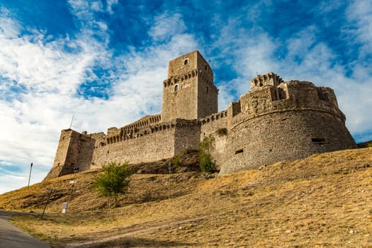 Italy: The Rocca Maggiore dominates for more than eight hundred years the citadel of Assisi and the valley of the Tescio, constituting the most valid fortification for their defense.