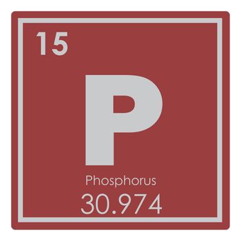 Phosphorus chemical element periodic table science symbol