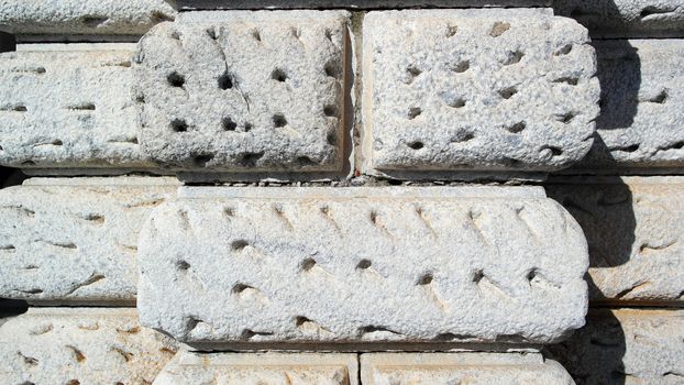 Detail of a wall, Beja, Alentejo, Portugal