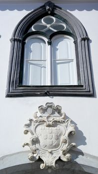 Detail of a window, Beja, Alentejo, Portugal