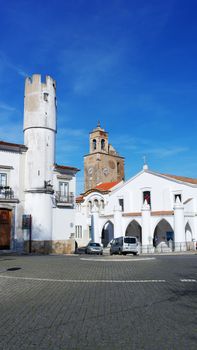 Santa Maria church, Beja, Alentejo, Portugal