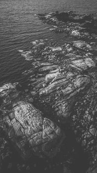 Bay Of Fires, Binalong Bay during the day in Tasmania.